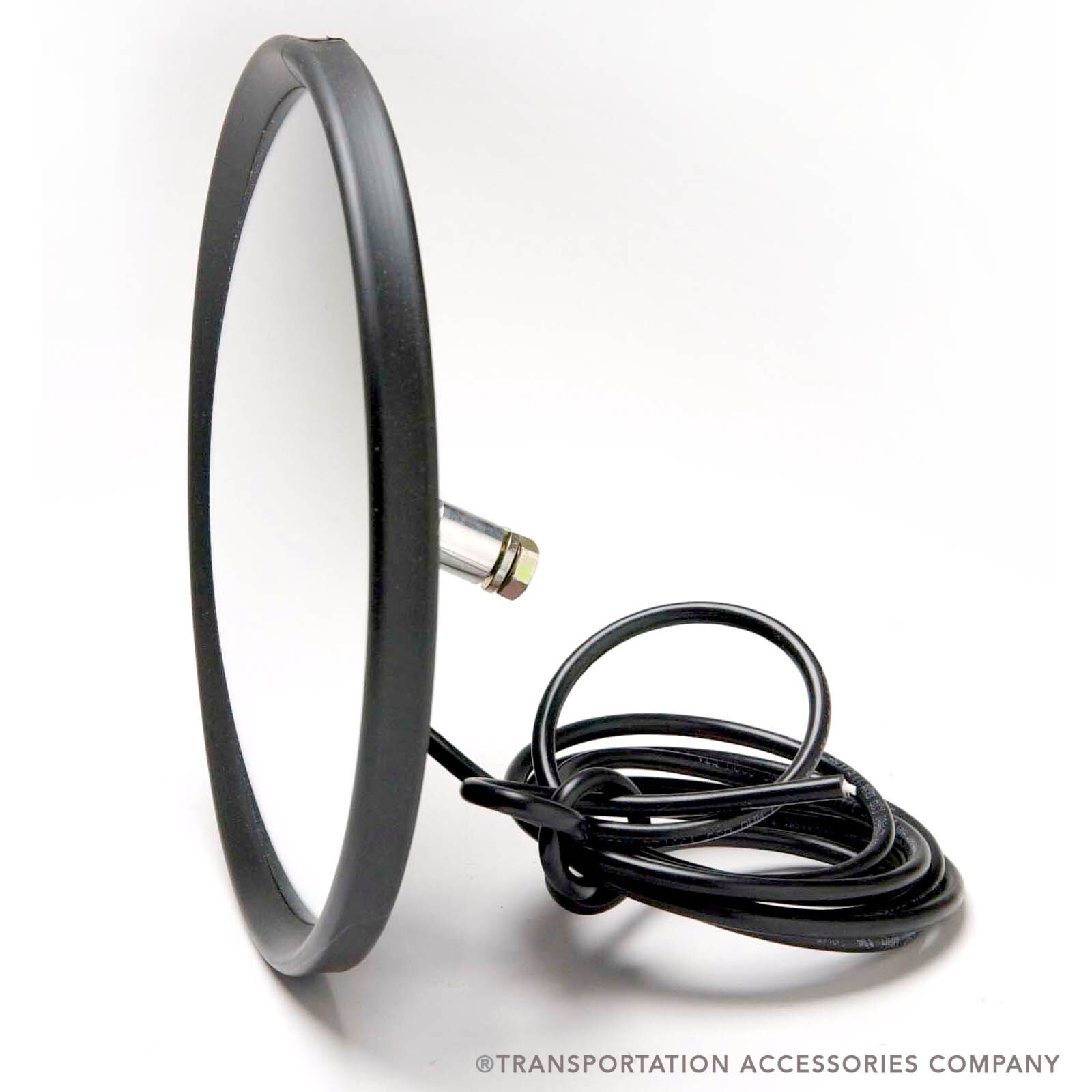 HM-8C-1 8" Heated Low Dome Convex Mirror with Center Mount