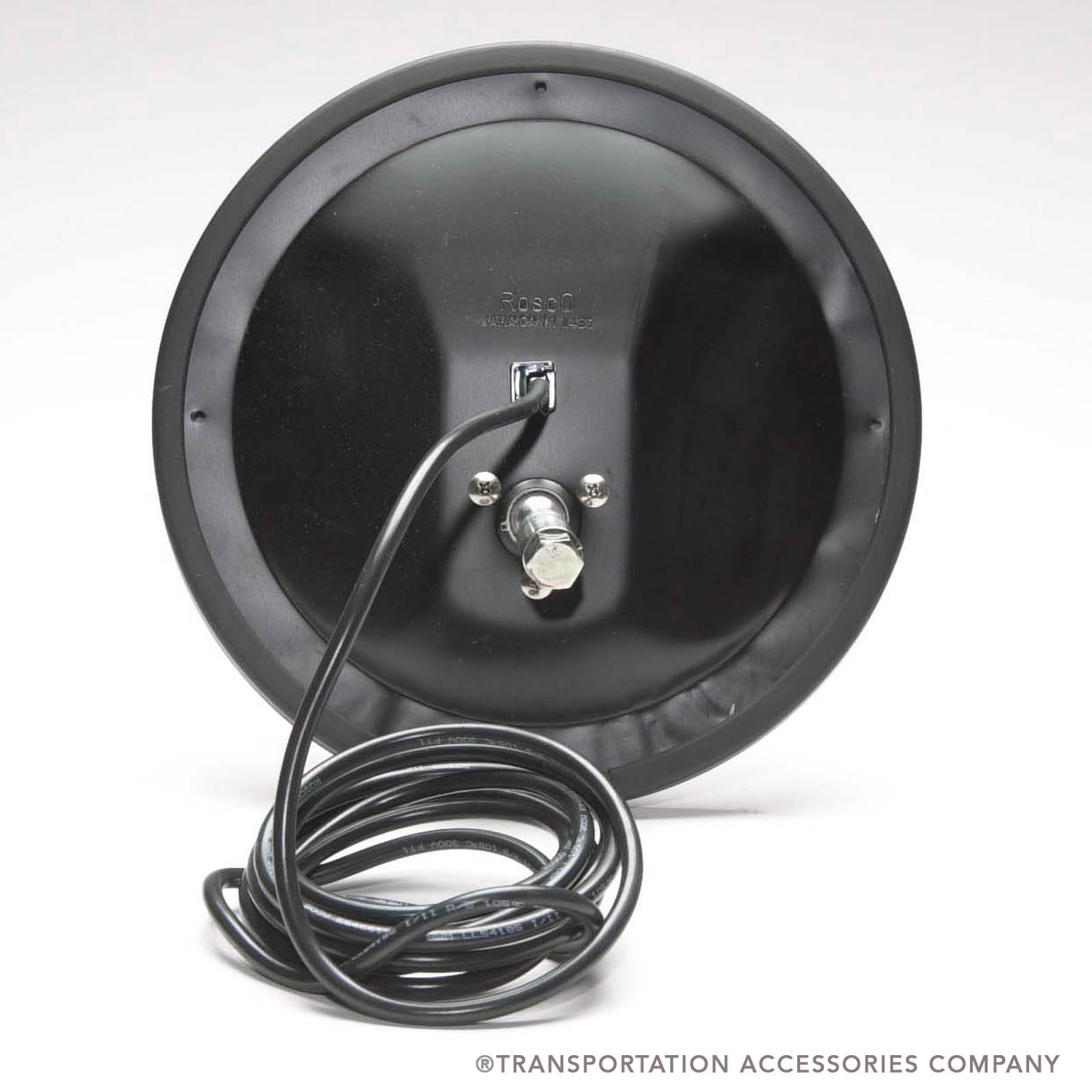HM-8C 8" Heated Low Dome Convex Mirror w/Offset Mount