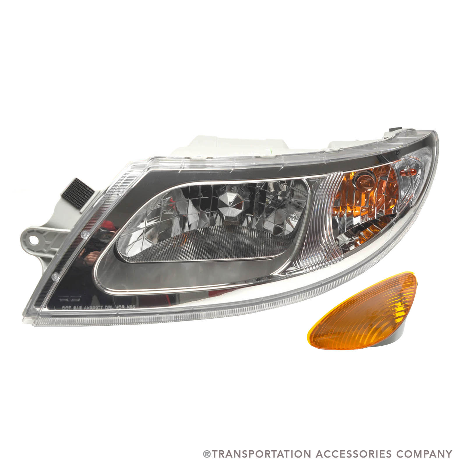 ICHL-L-15 LH Headlight Assembly for IC W/Marker Light