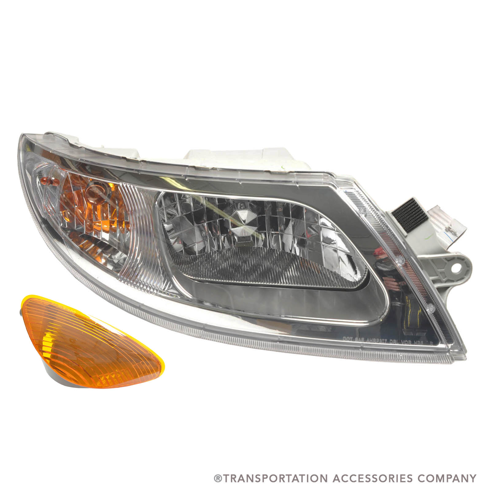 ICHL-R-15 RH Headlight Assembly for IC W/Marker Light