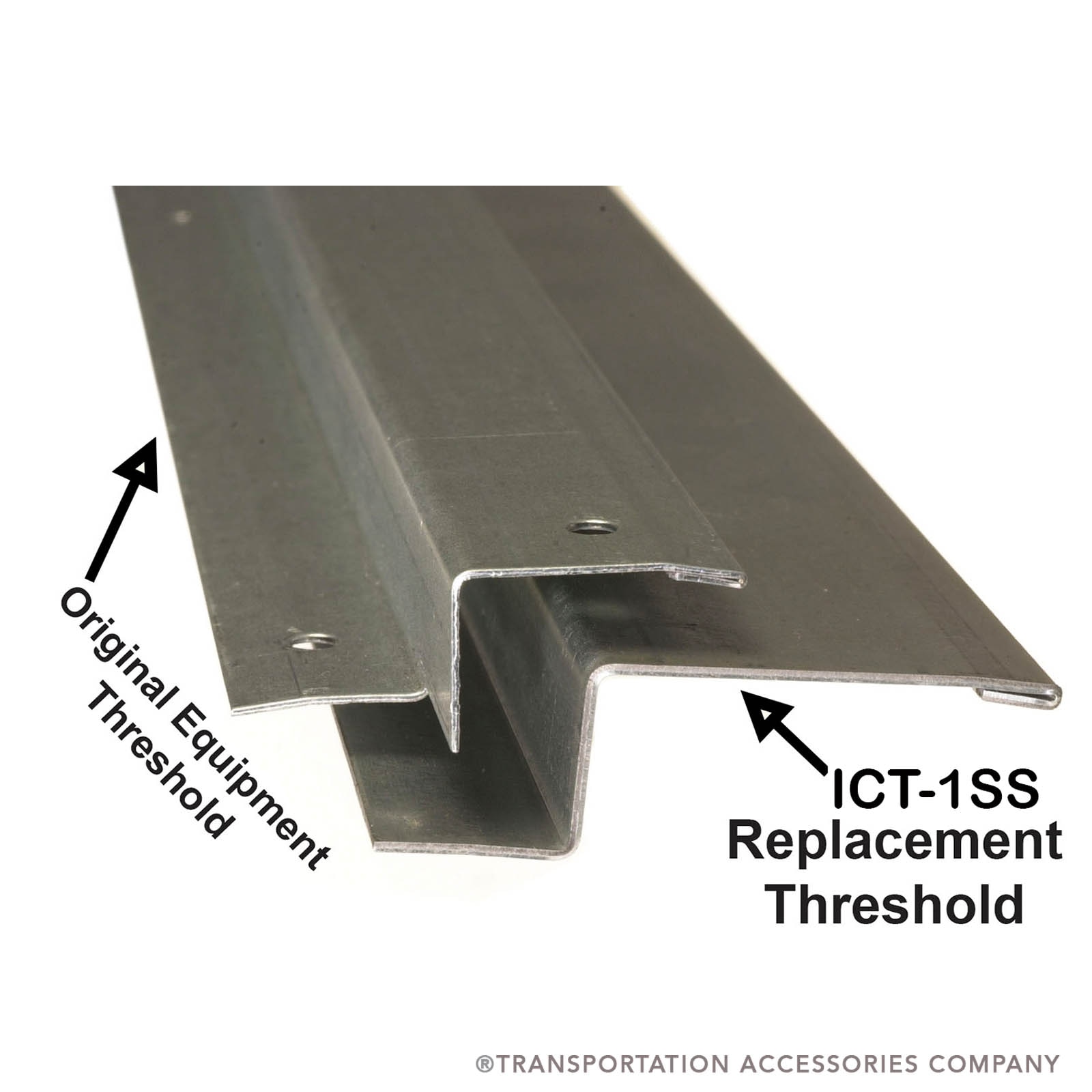 ICT-1SS Stainless Emergency Door Threshold for IC