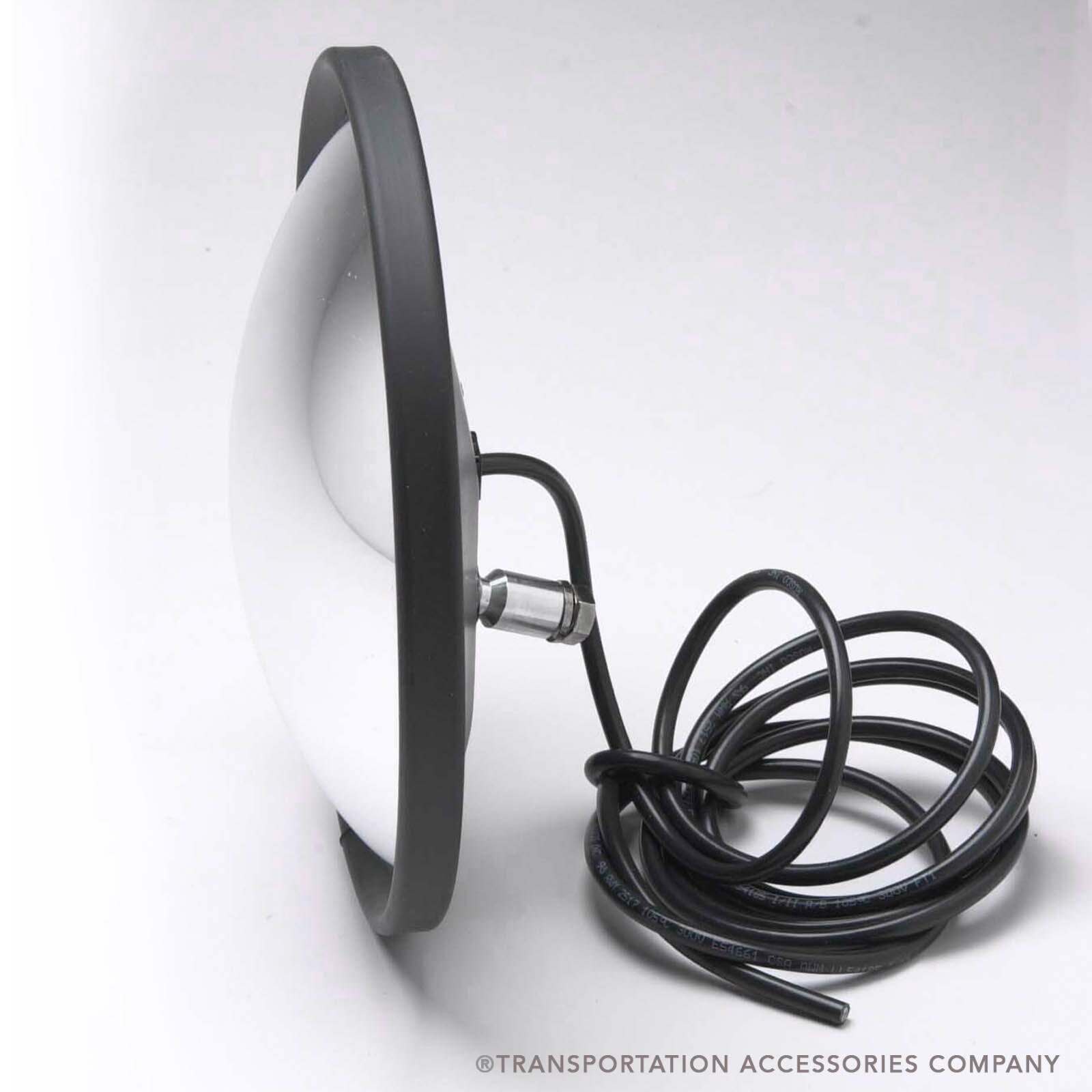 M-95H 8" Heated Mid Dome Convex Mirror w/Offset Mount