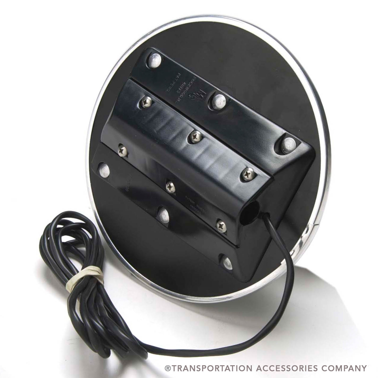 ML59-301 8" Heated Mid Dome Convex Mirror w/Tunnel Mount