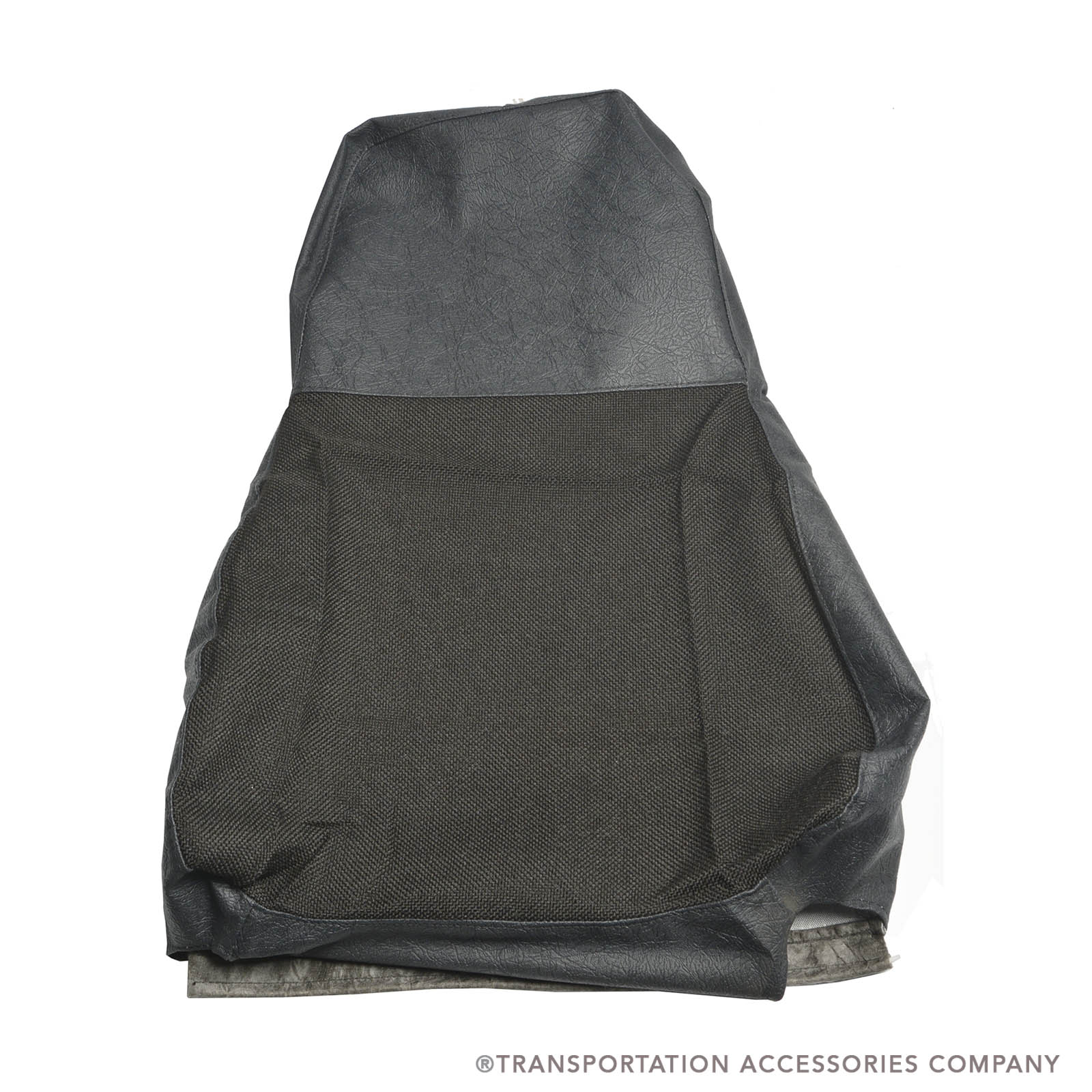 NAT-100B-0071WCL National Driver Back Cover Prevail Black w/Black Cloth Center