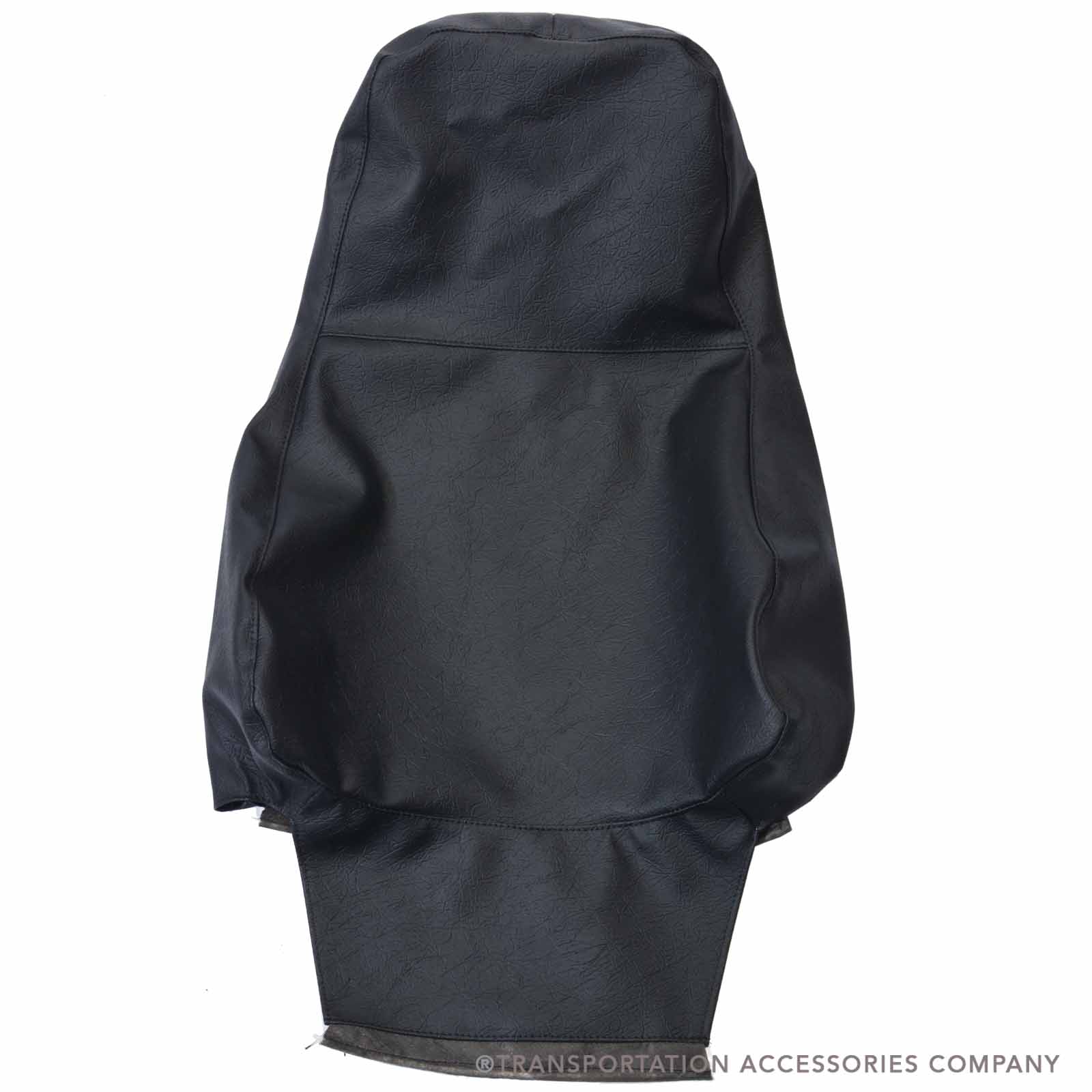 NAT-100B-0071 National Driver Seat Back Cover Black Prevail Fireblock