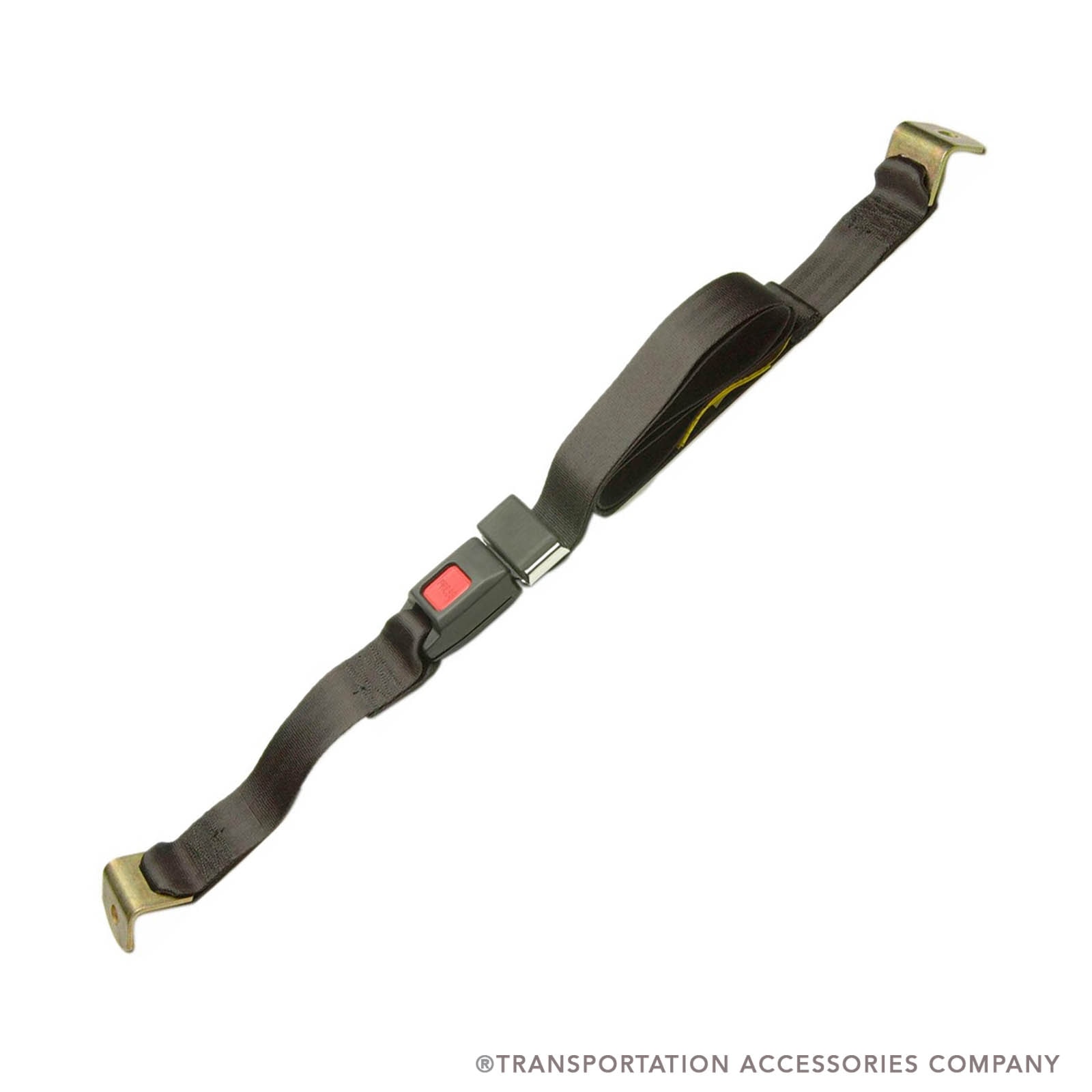 PBA-60BB 60" Lap Belt with Blue Bird Style Mounts