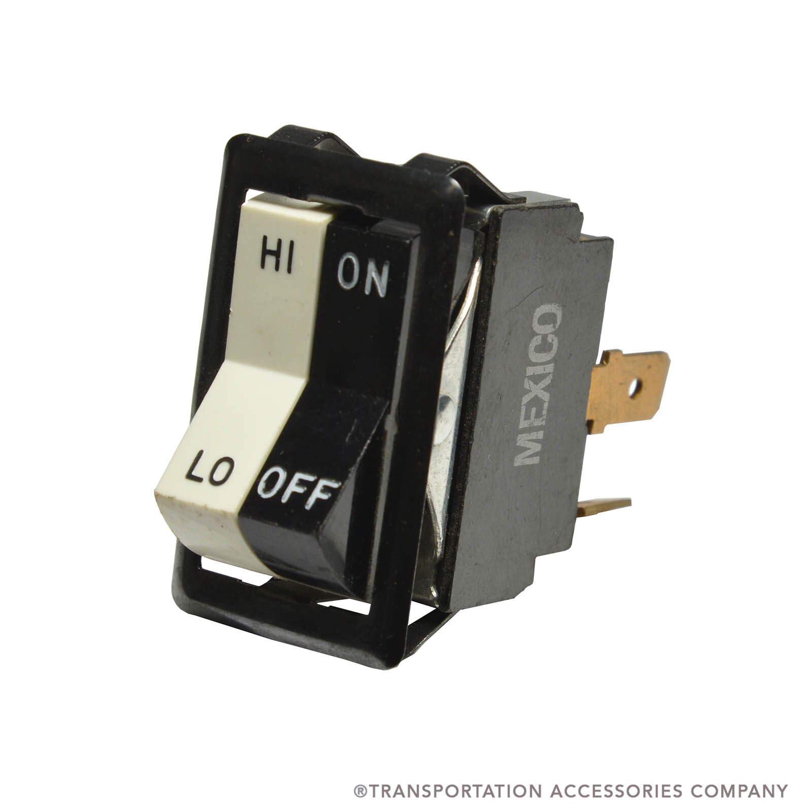RS-47 Dual Rocker Switch ON/OFF HI/LO