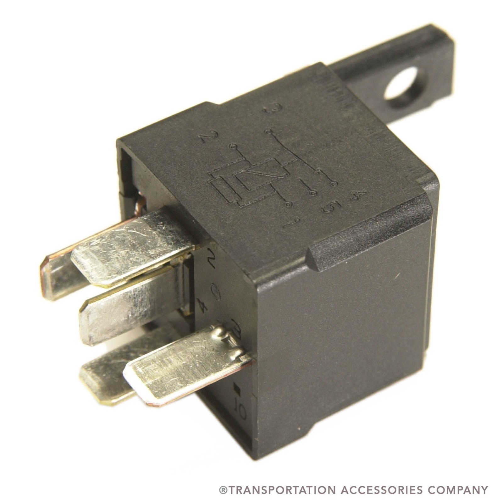 S3010 5-Prong Relay w/Mounting Bracket 40 Amp