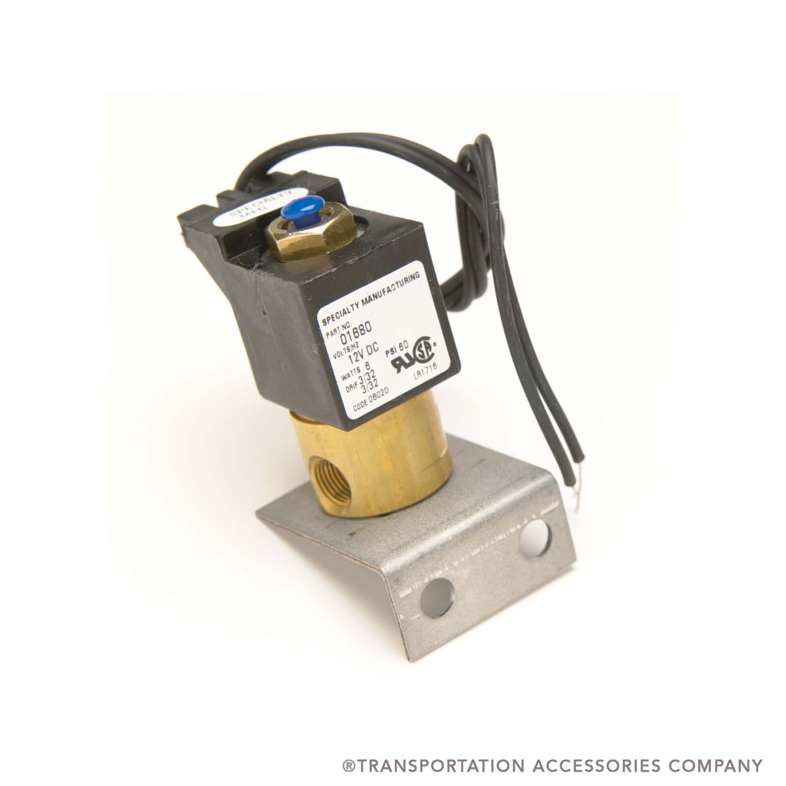 S681 SMC Electric Solenoid Valve on Bracket