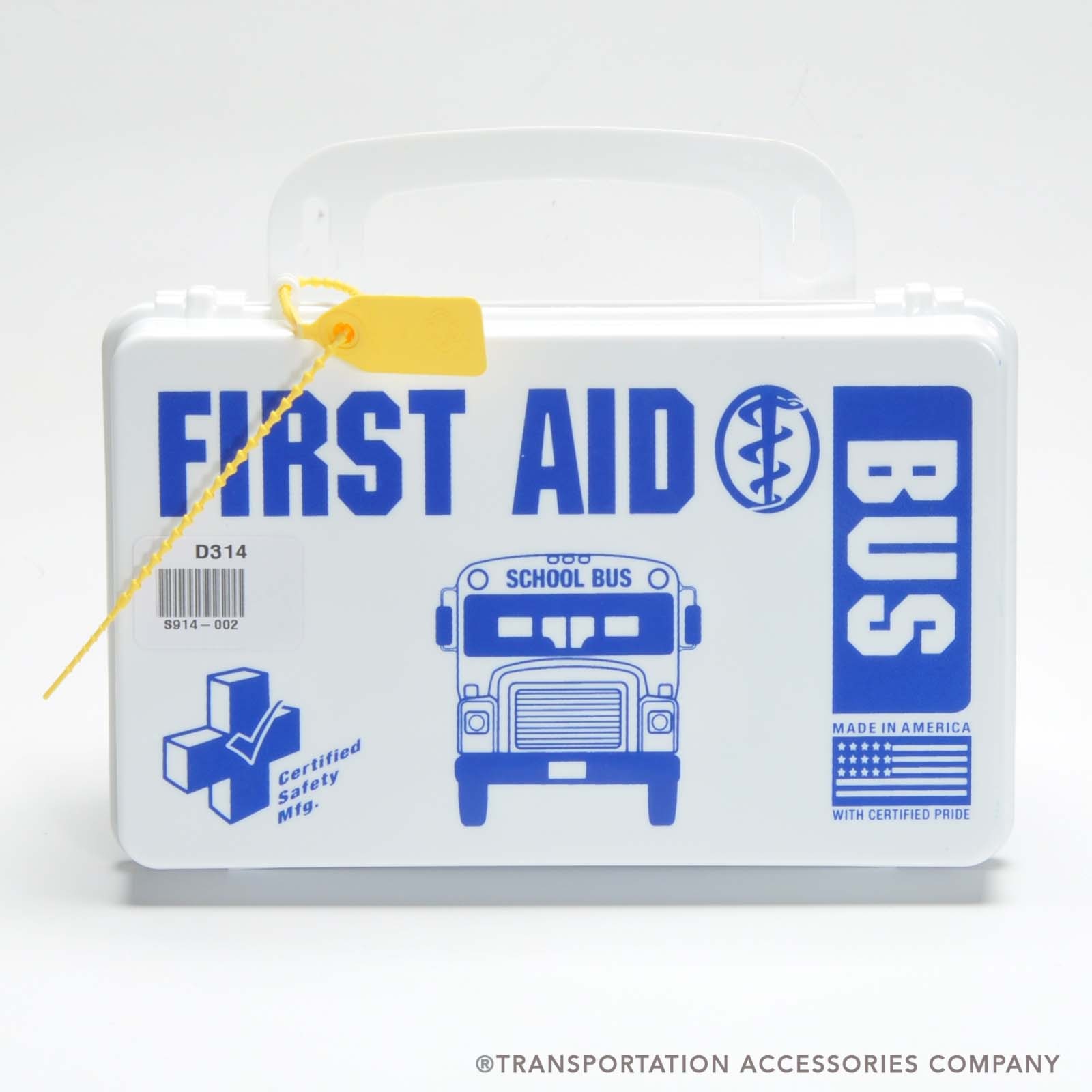 S914-002 Indiana 10-Unit First Aid Kit in Poly Box