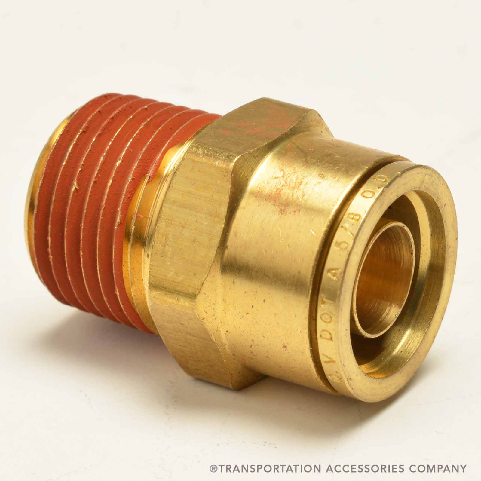 SA-8N-10H Air Fitting, Straight, 1/2" Pipe to 5/8" Hose