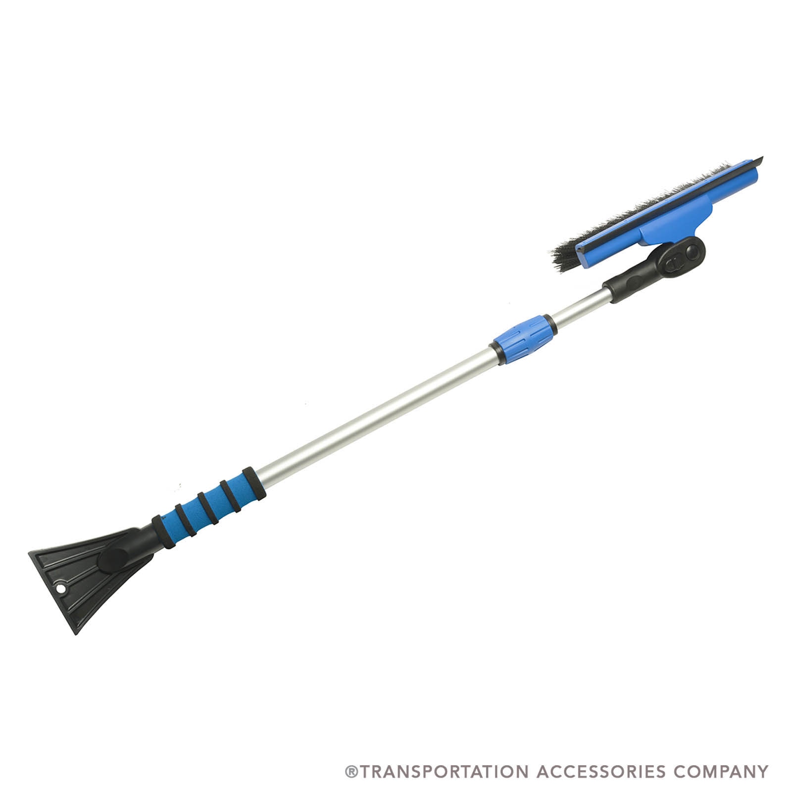 SB-583 Ice Scraper w/Squeegee & Brush (34" to 52")
