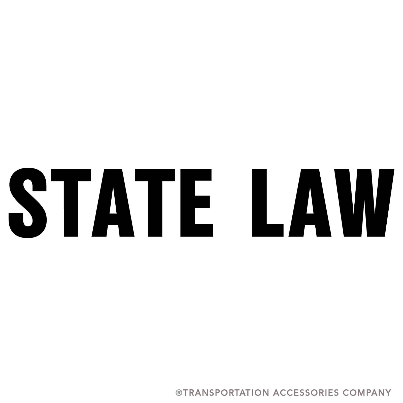 SB-65 5" STATE LAW