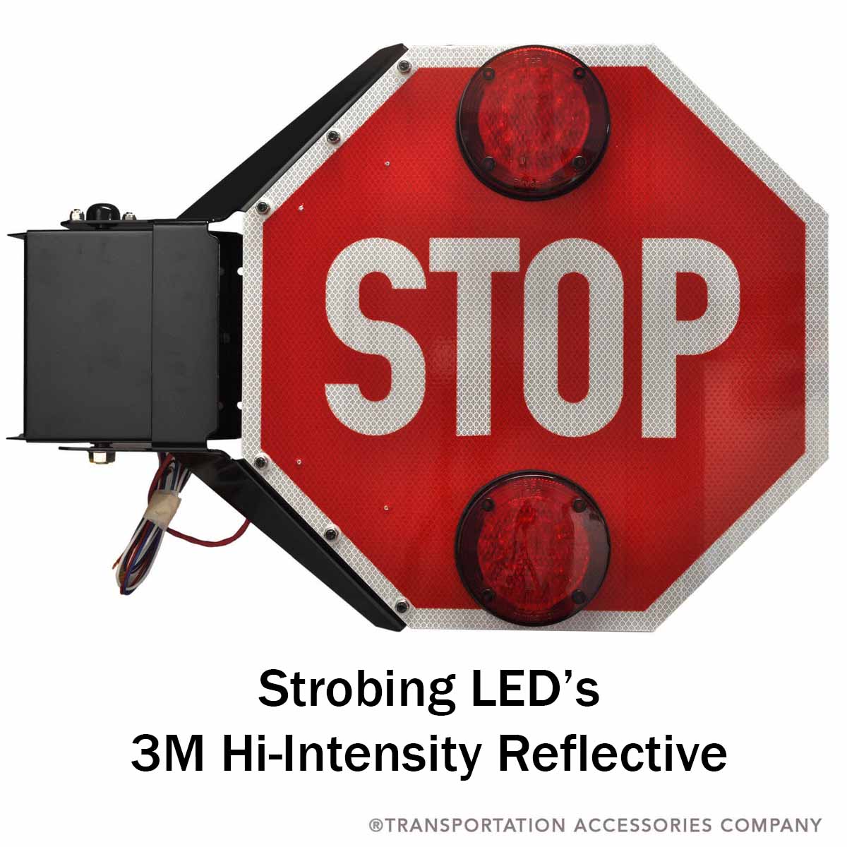 SE27980-SP SMI Defender Stop Arm Strobing LED's