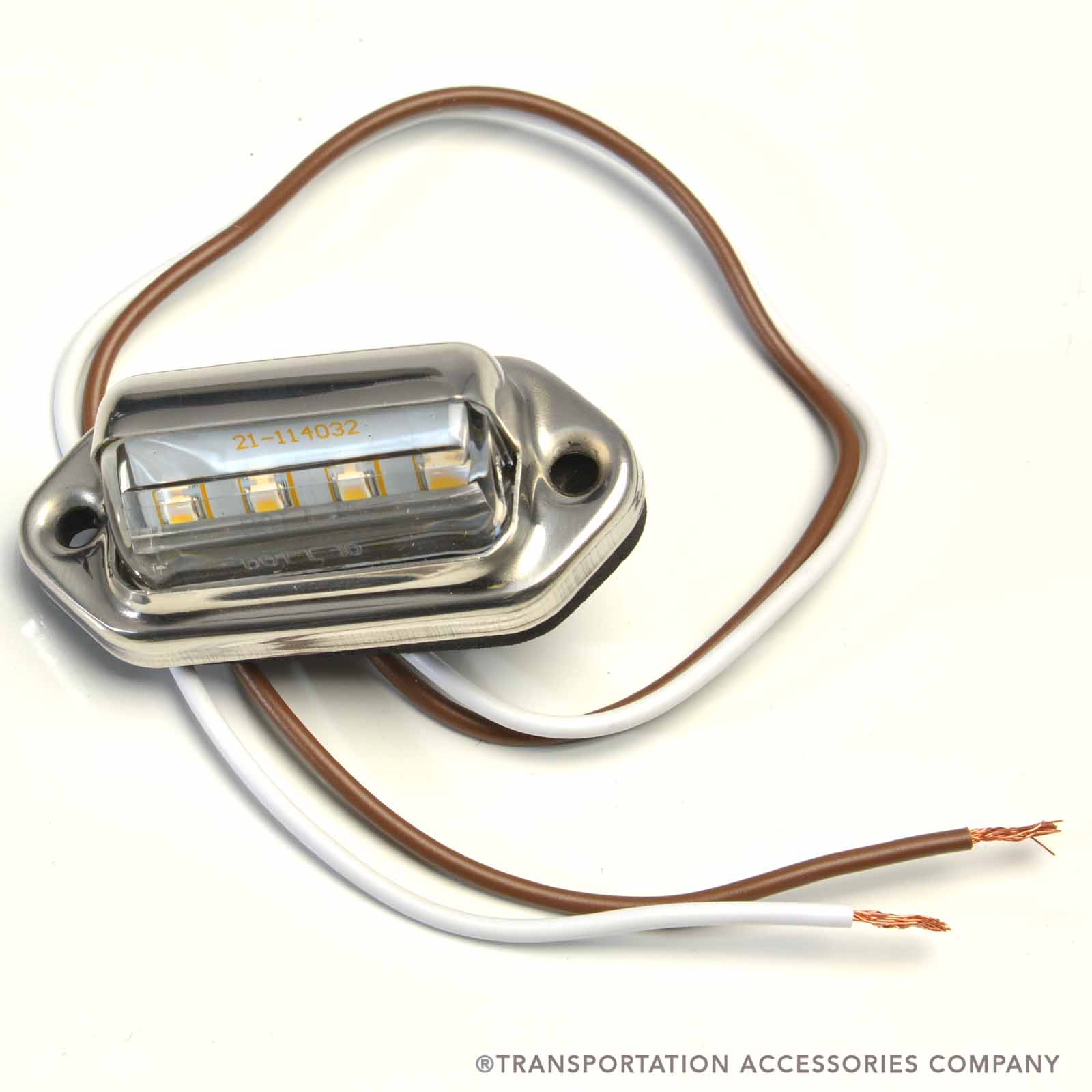 SL-1 LED License Light with Stainless Housing