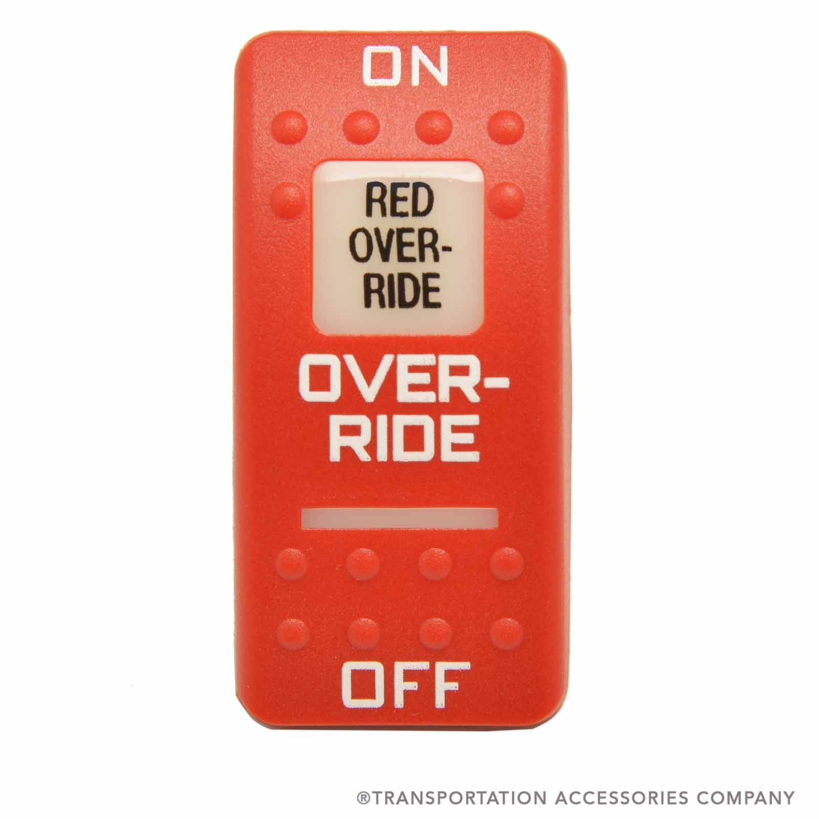 ST-040 Switch Top for IC - RED OVER-RIDE