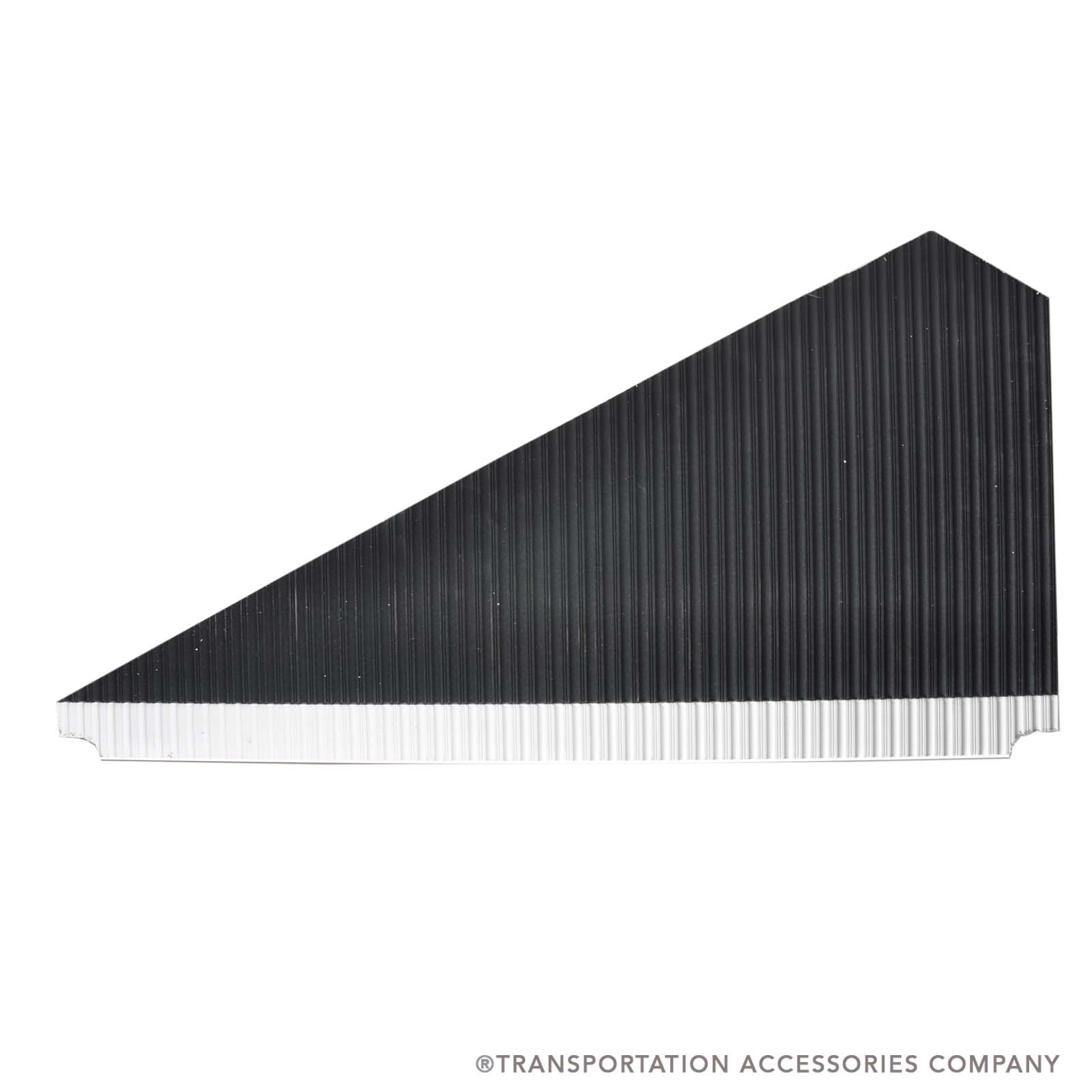 STNT-001 International Black Ribbed Step Tread W/Poly Backing for NTT-001