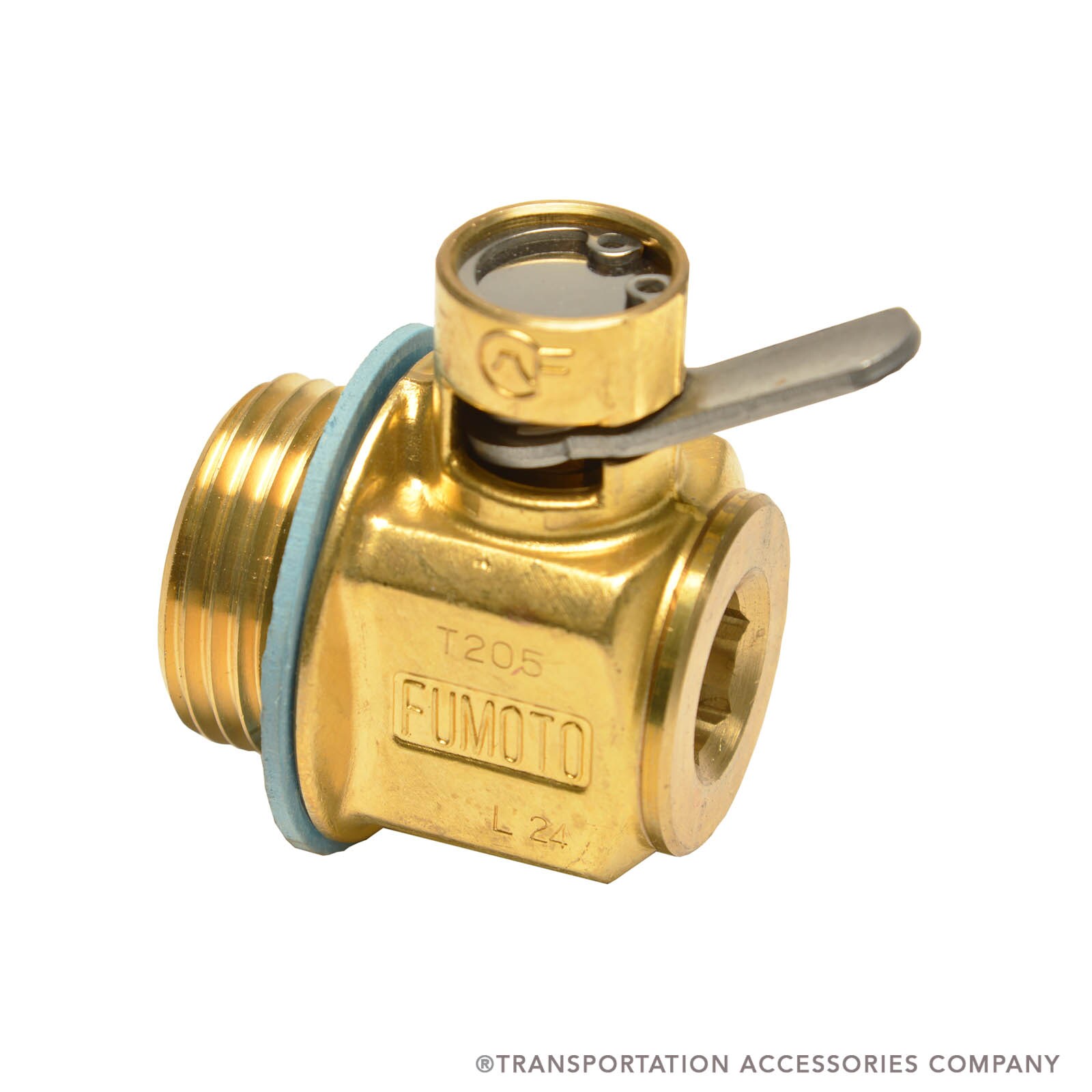 T-205 Engine Oil Drain Valve CAT 3408, 3406, 3406B. IC