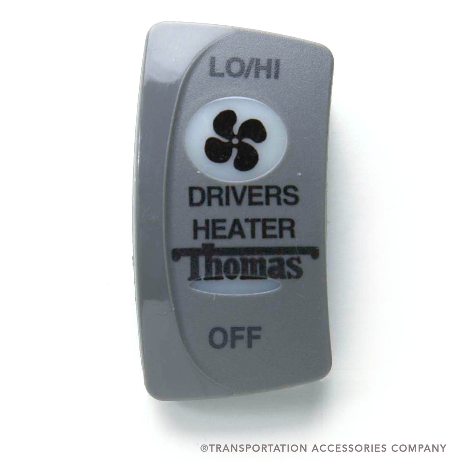 TCS-222 - Driver's Heater Switch for Thomas