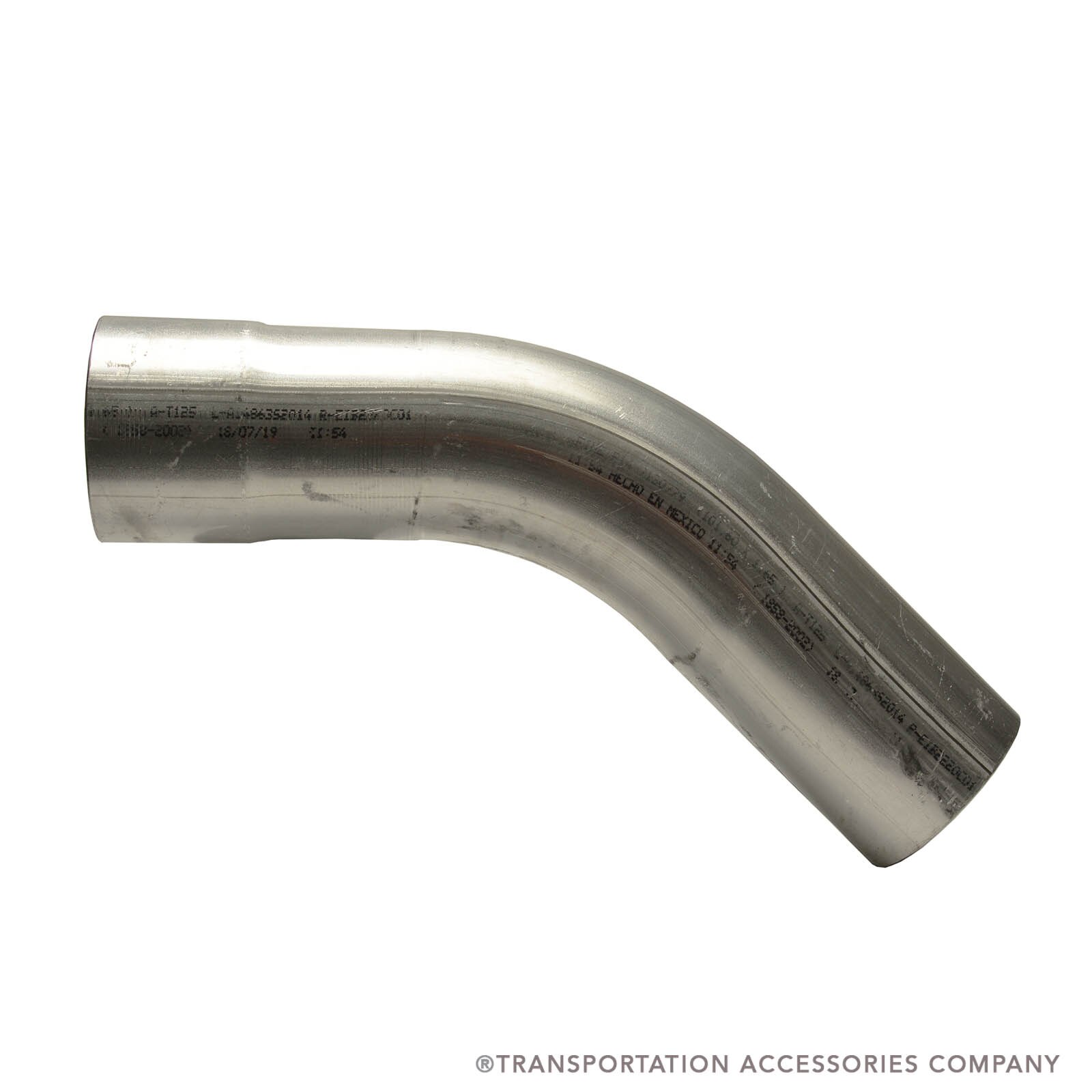 TEL-400-45 4" ID to 4" OD 45 Degree Exhaust Elbow