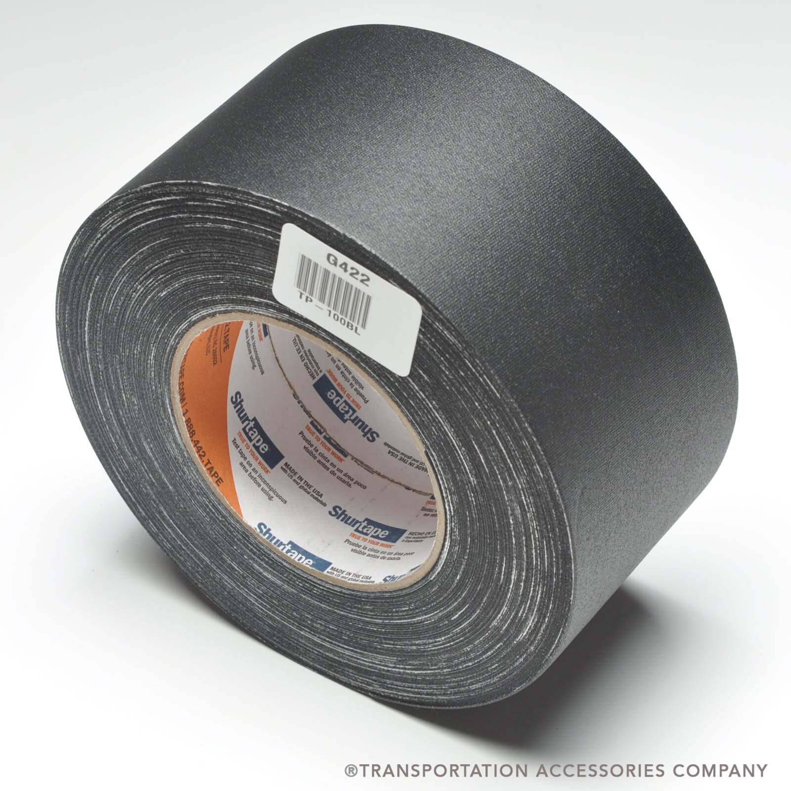 TP-100BL Cloth Seat Tape - Black