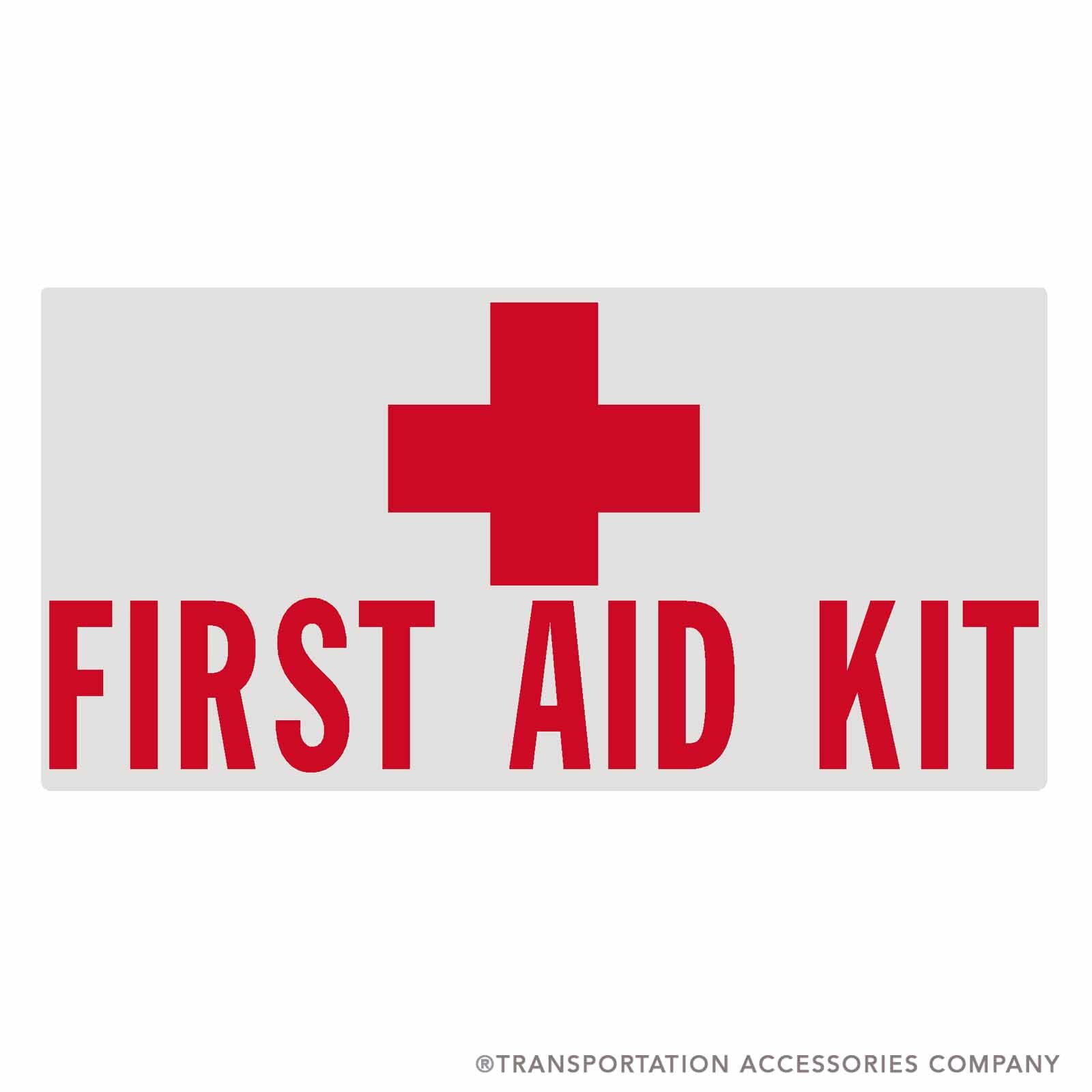 TS-21 First Aid Kit Decal