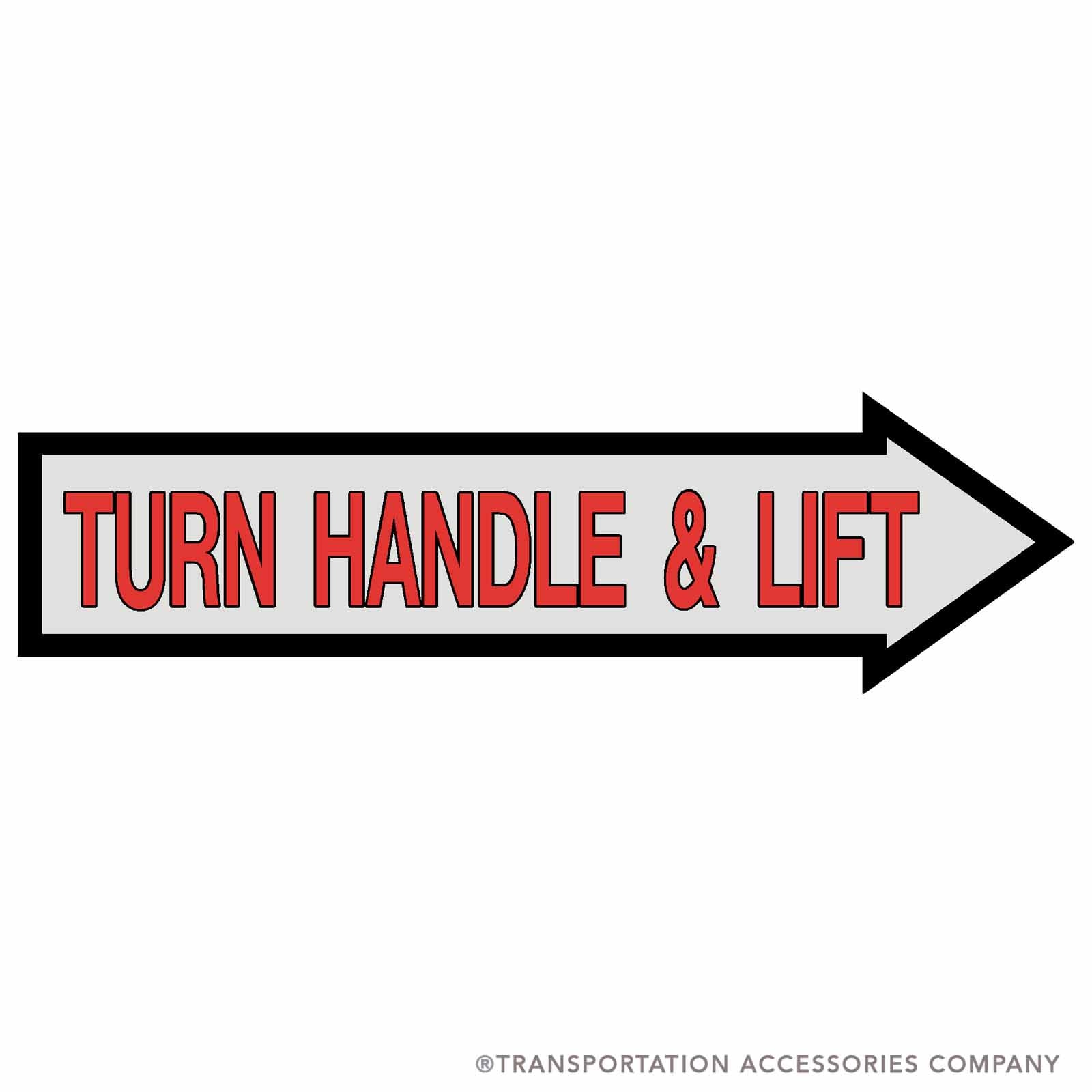 TS-237 Decal for Specialty Roof Hatch