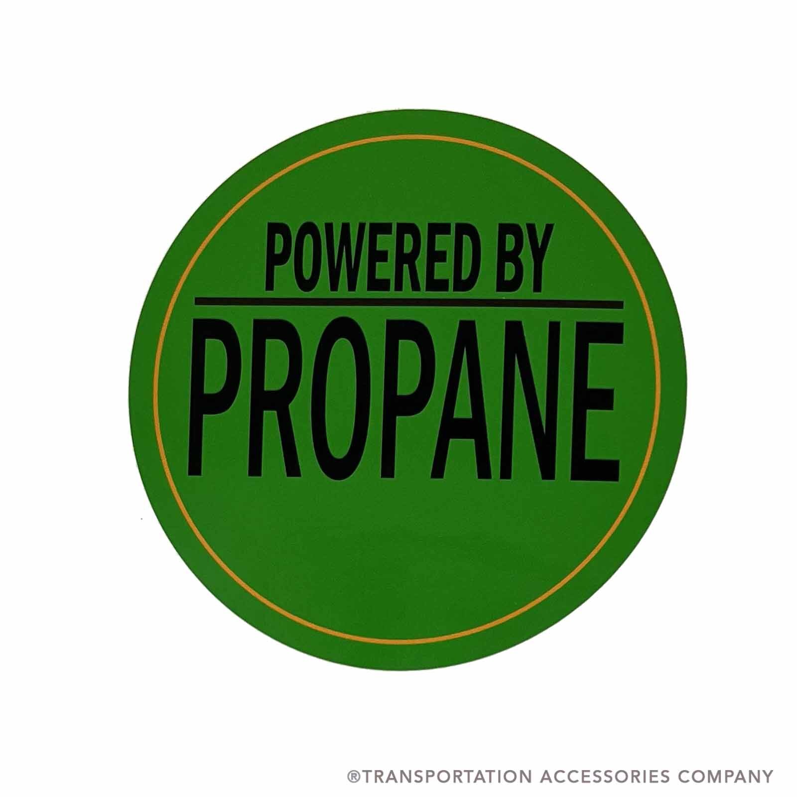 TS-PP Decal POWERED BY PROPANE