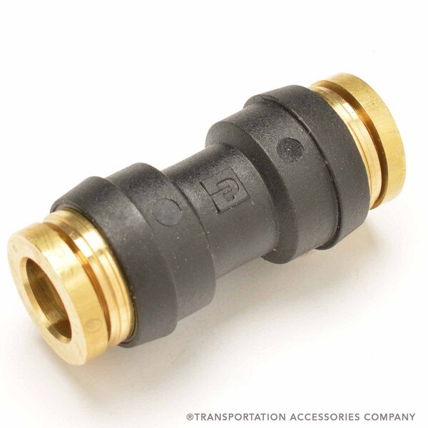 UPP6H6H Parker Air Brake Line Union 3/8" Hose to 3/8" Hose