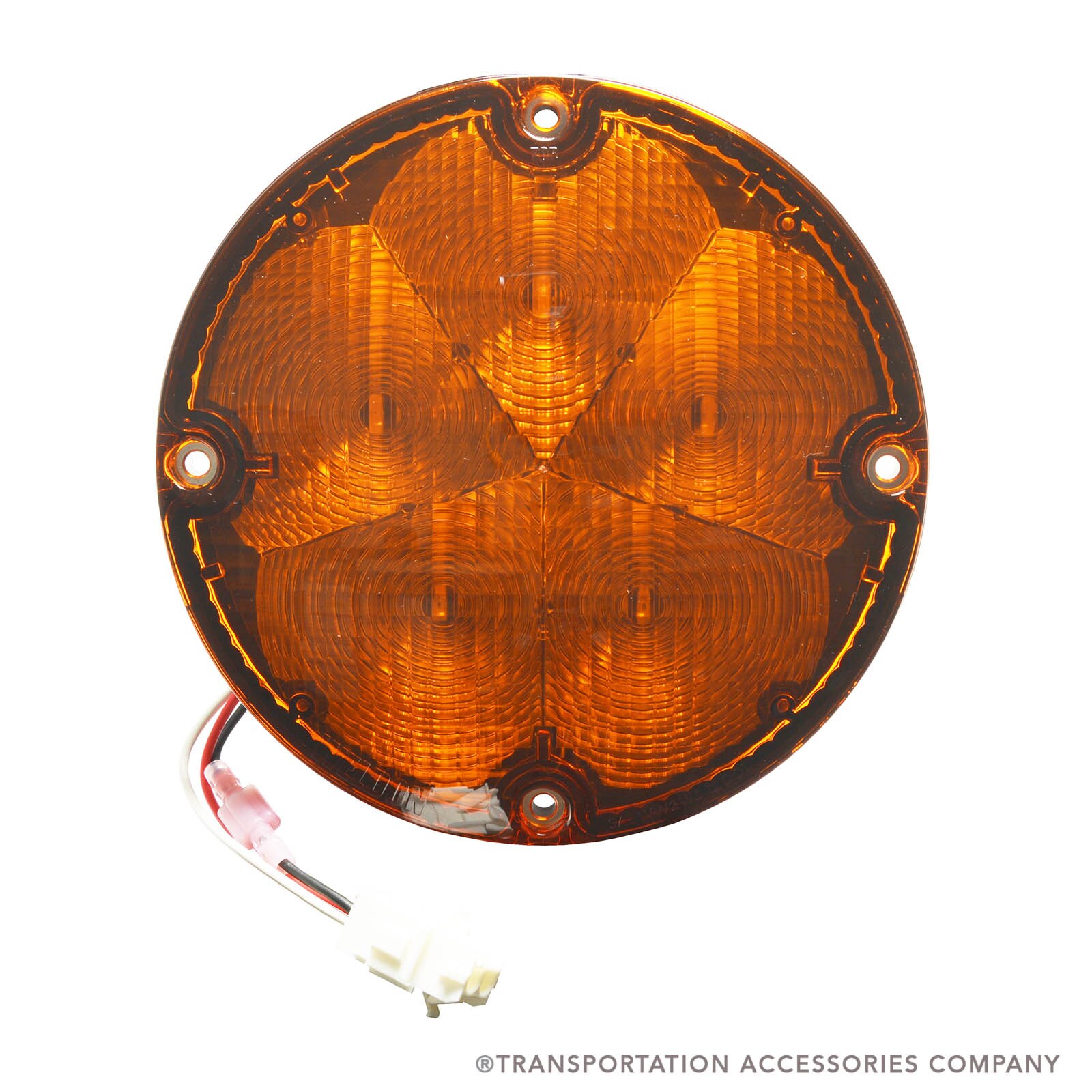 W1020A-P Weldon Amber LED Warning Lamp With IC Plug