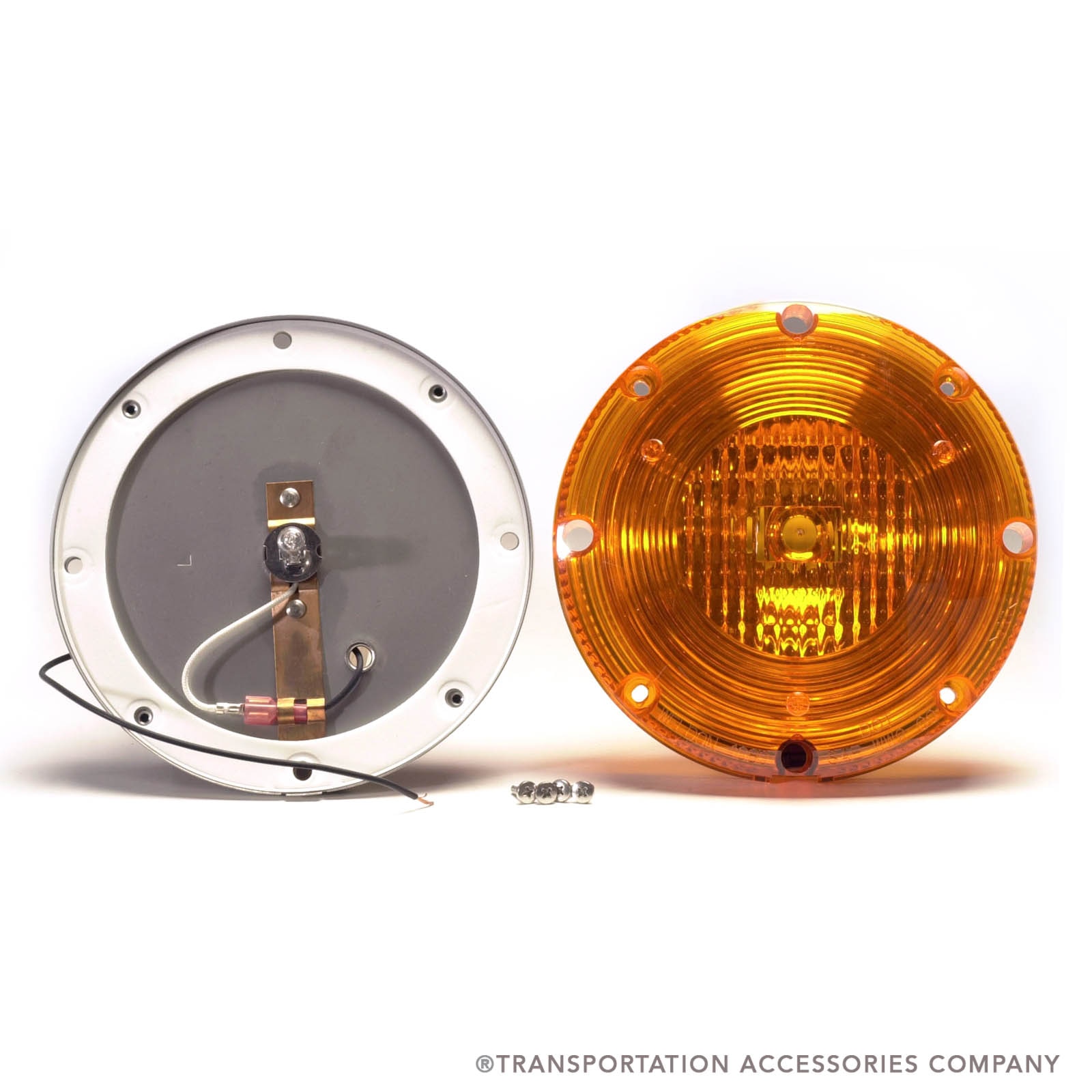 W1080A-SS Weldon Amber Warning Lamp - Stainless