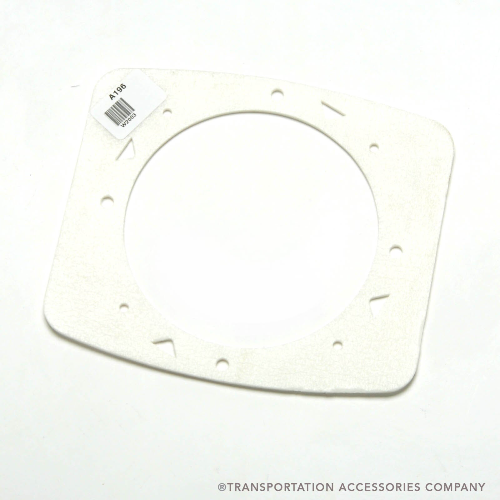 W2003-WELDON RECTANGULAR LENS GASKET (8" X 7")