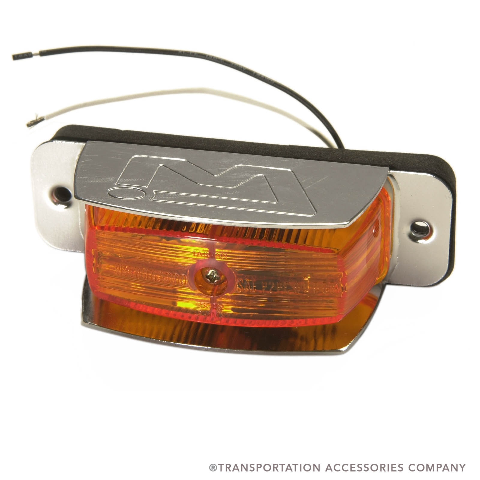W5000SA-2 Amber Marker Lamp with Shield