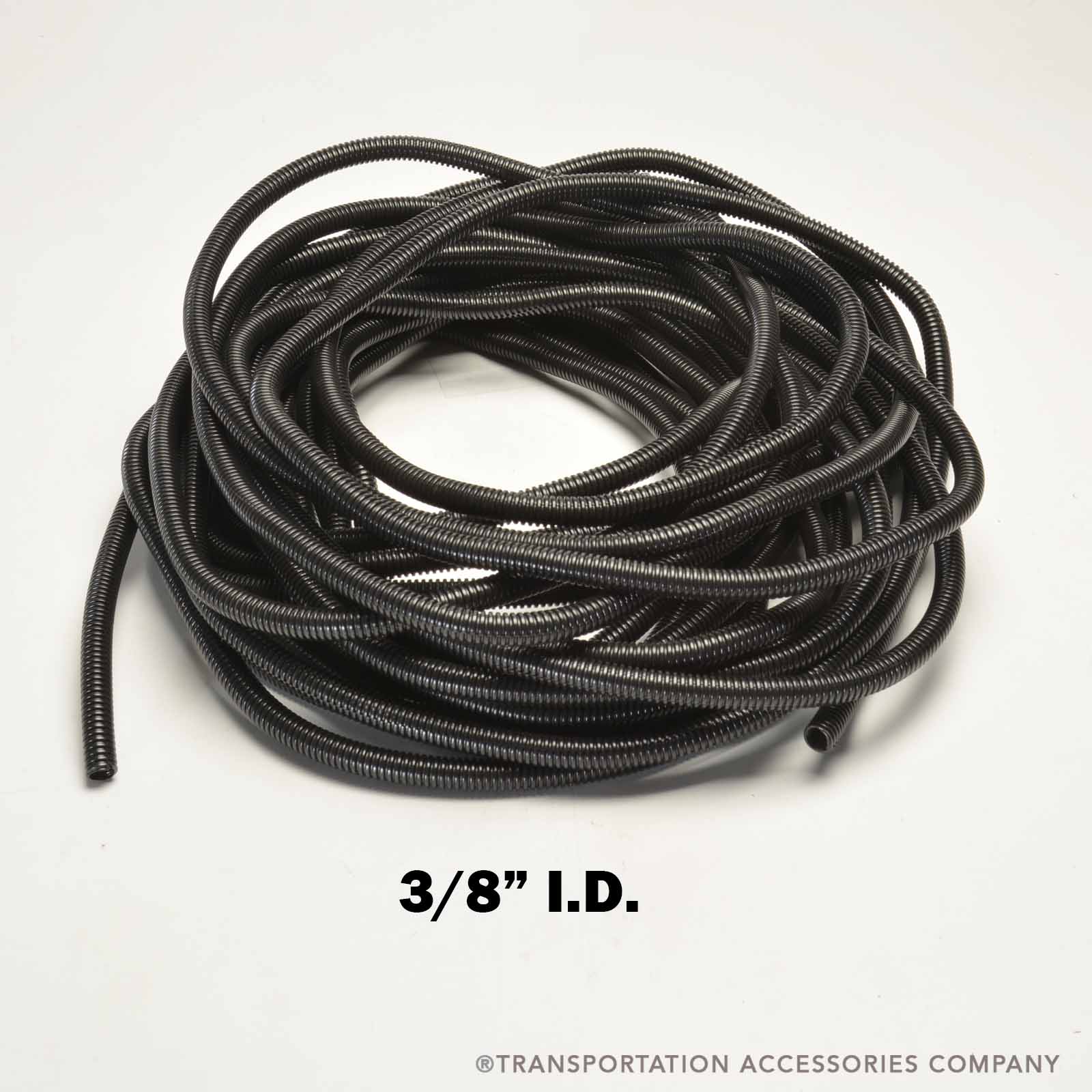 WL-375 Split Wire Loom 3/8" I.D. 50-Foot Roll