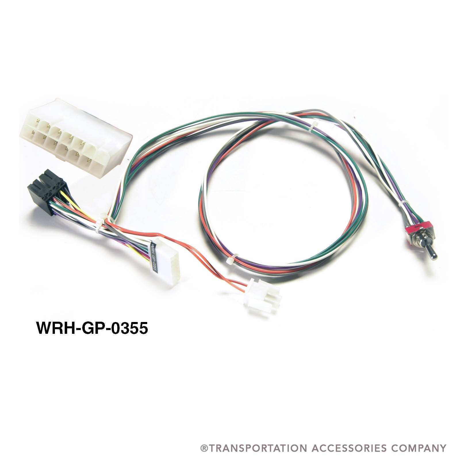 WRH-GP-0355.SW Radio Harness w/Switch for Thomas