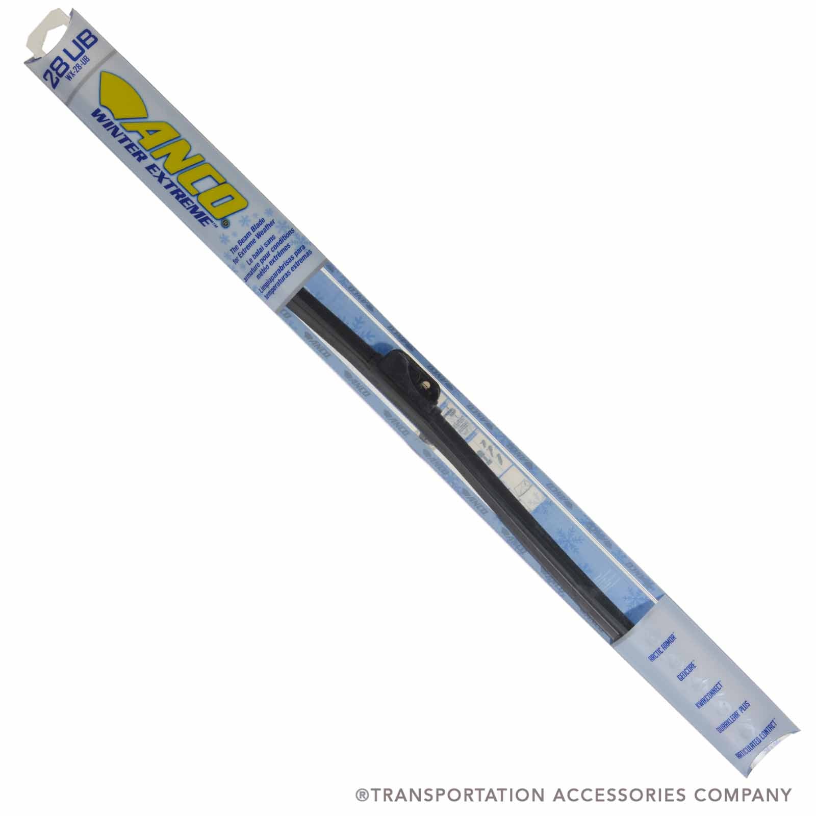 WX-28-UB 28" Anco Winter Extreme Beam Wiper Blade